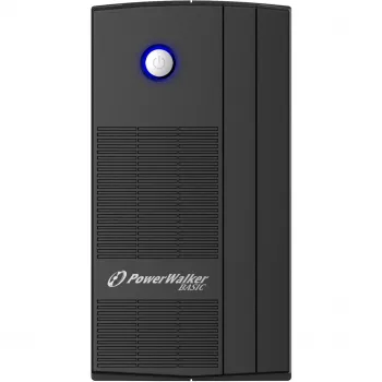 PowerWalker Basic VI 1000 SB Line-Interactive 1000VA 3AC-Outputs bokštinio tipo juodas nepertraukiamo maitinimo šaltinis (UPS) (10121068)