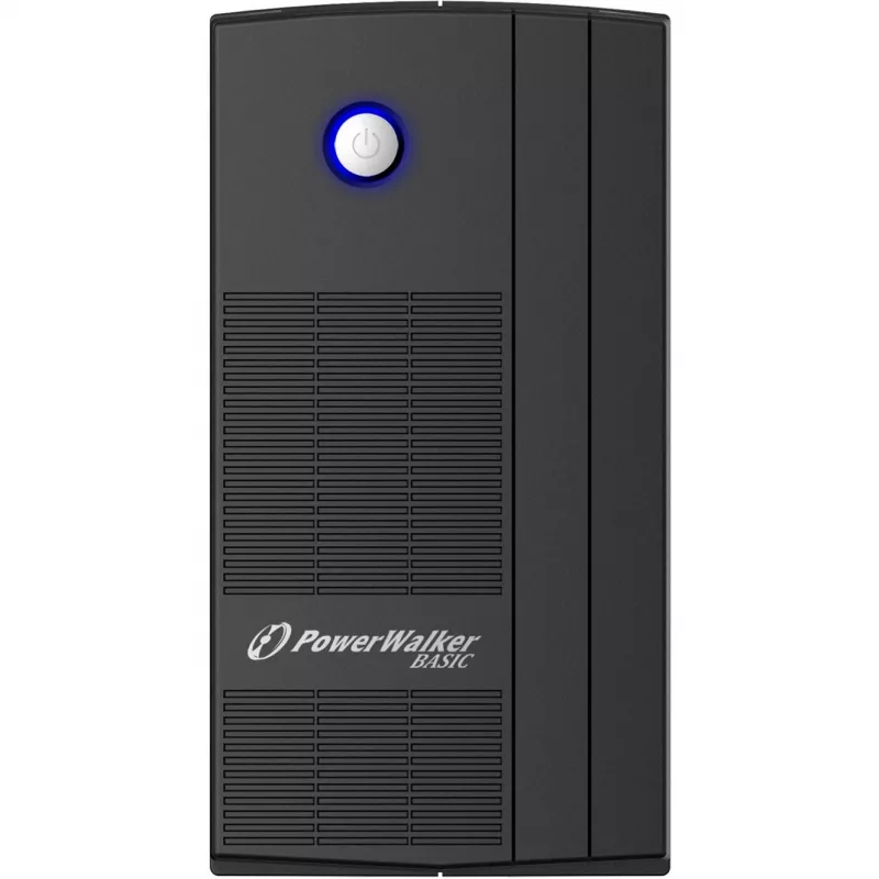 PowerWalker Basic VI 1000 SB Line-Interactive 1000VA 3AC-Outputs bokštinio tipo juodas nepertraukiamo maitinimo šaltinis (UPS) (10121068)