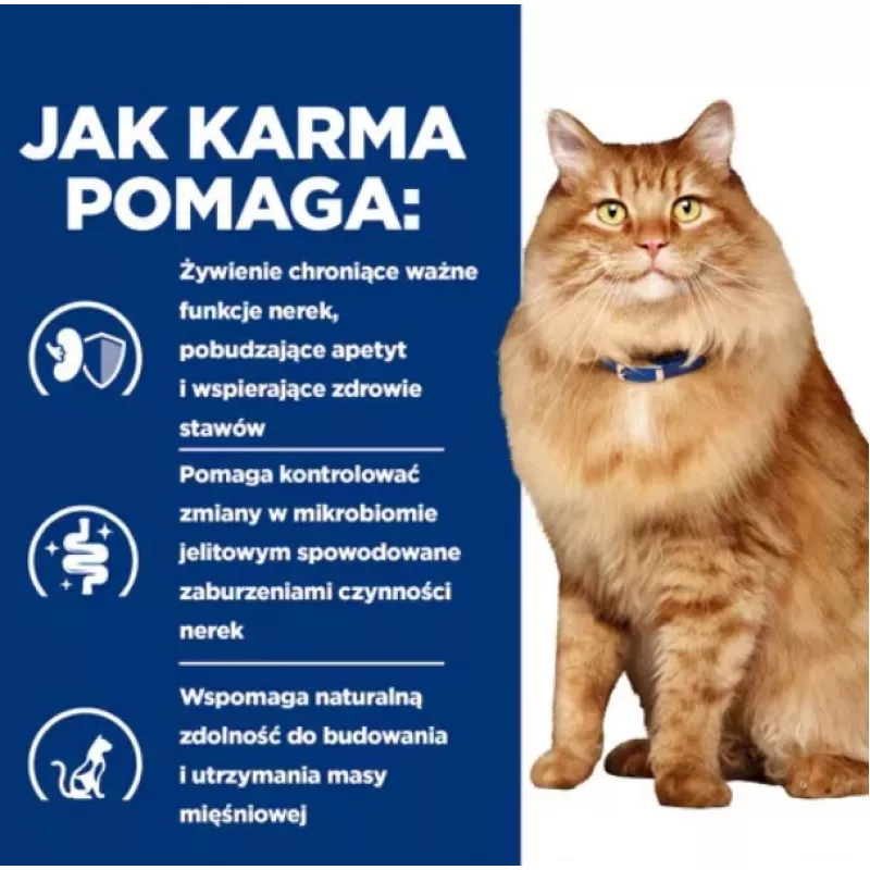 HILL'S PD K/D Kidney + Mobility Chicken - sausas kačių maistas - 3kg
