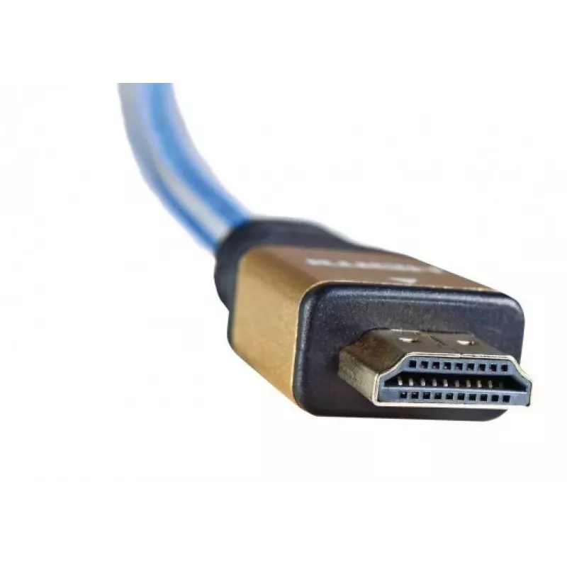 HDMI laidas IBOX ITVFHD04 1,5 m, HDMI 2.0, 18 Gbps, 4K (4096×2160), paauksuoti kontaktai, vyriškas–vyriškas