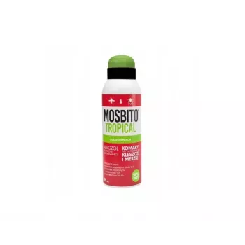 Nuo uodų ir erkių apsaugantis purškalas Mosbito MOSBITOT90, 90 ml, geraniolis 0,005 g/100 g, apsauga iki 12 val.