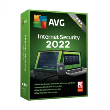 AVG Internet Security | 1 PC | 1 metai (tik Windows)