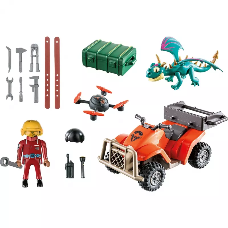 Dragons the Nine Realms Icaris Quad rinkinys Playmobil 71085