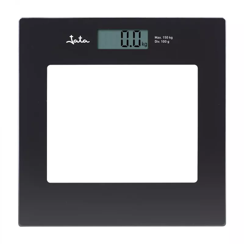 Elektroninės asmeninės svarstyklės JATA 290 Square Juoda