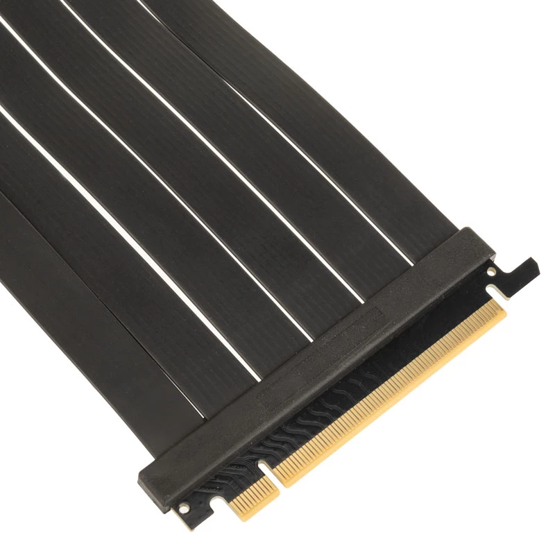 Kolink PCI Express 5.0 x16 į x16 pakėlimo kabelis, 180 laipsnių, juodas - 30cm