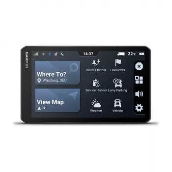 Navigator Garmin dēzl LGV720 6.95 colių TFT jutiklinis ekranas 32GB Juodas