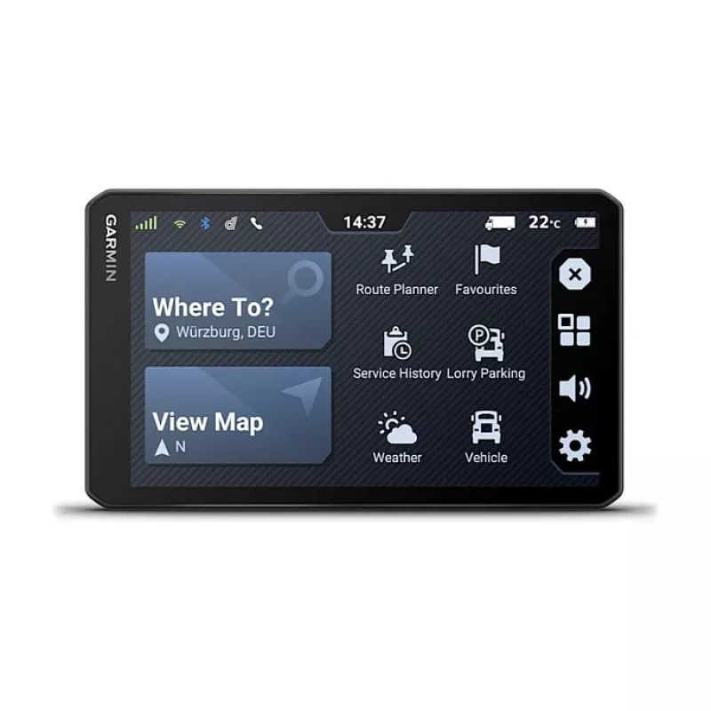 Navigator Garmin dēzl LGV720 6.95 colių TFT jutiklinis ekranas 32GB Juodas