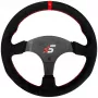 Simagic P-330R Alcantara vairas, 330 mm lenktyninis vairo ratlankis be stebulės