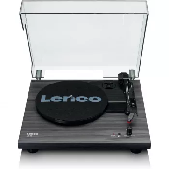 Juostinis garso patefonas Lenco LS-10 Juoda su įmontuotais garsiakalbiais, 33/45 aps/min, RCA išvestis, ausinių lizdas