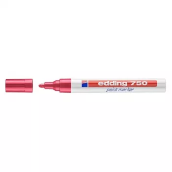 Marker Edding 750 raudonas
