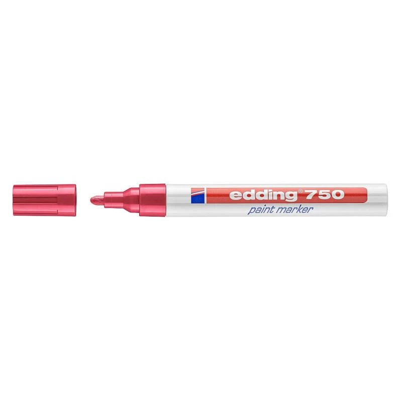 Marker Edding 750 raudonas