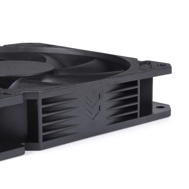 Ventiliatorius Alphacool 12 cm 3000 RPM 7,83 mmH2O Dvigubas rutulinis guolis Juodas 120x120x25 mm