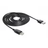 USB laidas DeLOCK EASY-USB 2.0-A 5m Juodas