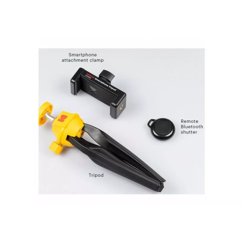 Kodak KTP001 išmaniojo telefono mini trikojis su Bluetooth nuotolinio valdymo pultu