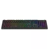 Mechaninė žaidimų klaviatūra SAVIO STYX Outemu Red — pilno dydžio 104 klavišų USB laidinė, RGB, ANSI US International, 1,5 m, juoda