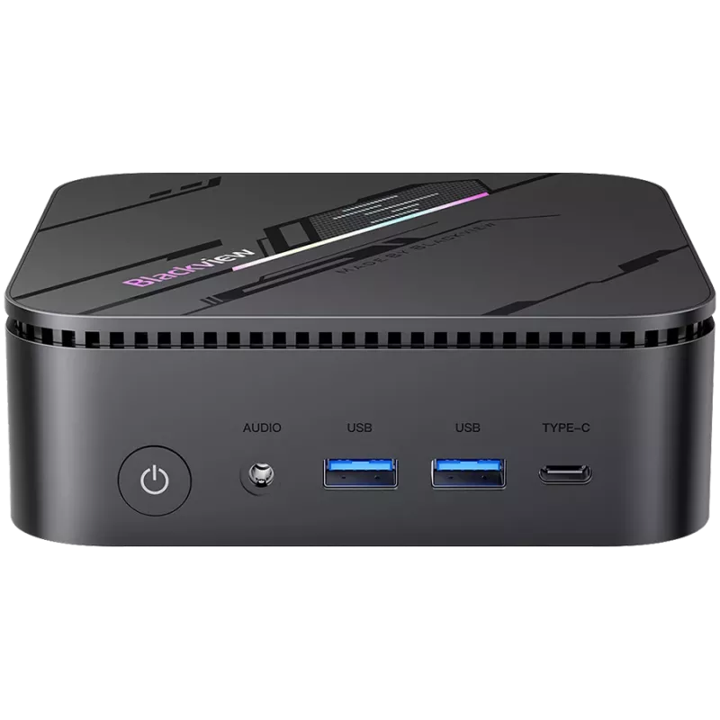 Juodaview MP100 Pro Mini PC i9-12900H 16GB SSD512 W11Pro juodas