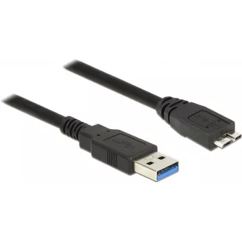 USB laidas DeLOCK 85076 USB 3.2 Gen 1 5m USB A Micro-USB B Juodas