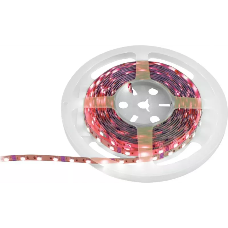 LED juostelė EUROLITE 50530136, 5 m, 5050 SMD RGB, 12 V