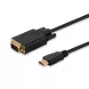Savio CL-103 vaizdo kabelio adapteris 1,8 m HDMI Type A (Standartinis) VGA (D-Sub) Juoda