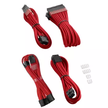 CableMod CableMod PRO ModMesh 12VHPWR ilginimo rinkinys — raudona