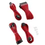 CableMod CableMod PRO ModMesh 12VHPWR ilginimo rinkinys — raudona