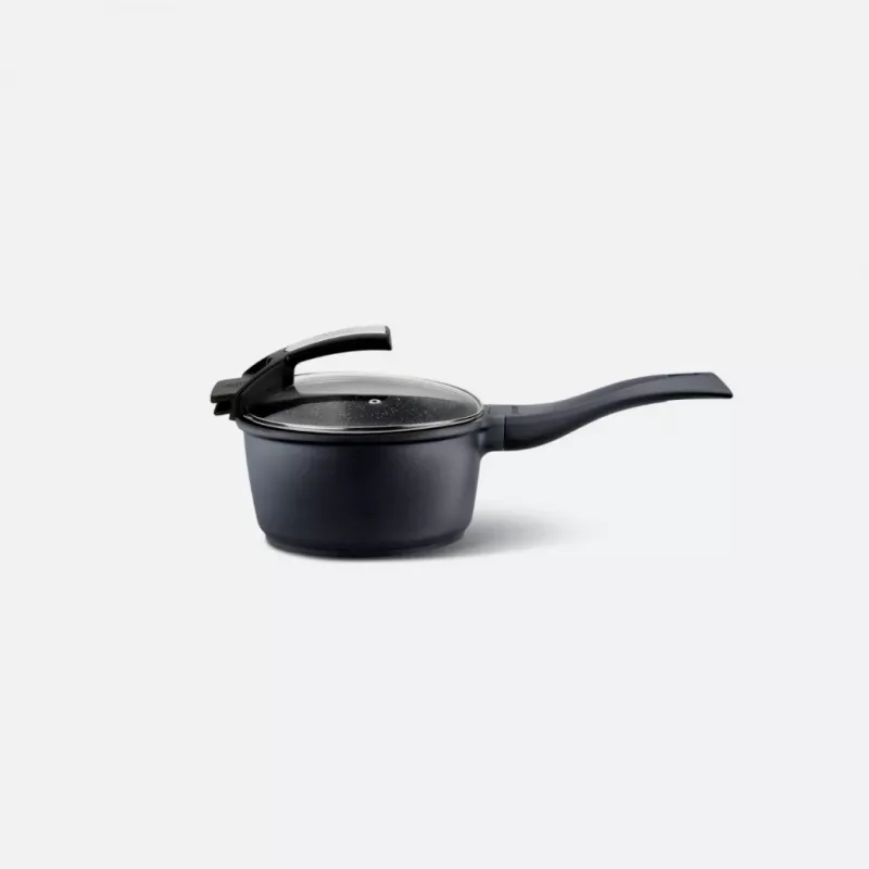Puodas Pensofal Saxum 16 cm su stikliniu dangčiu — Pensofal Saxum 16cm prikaistuvis