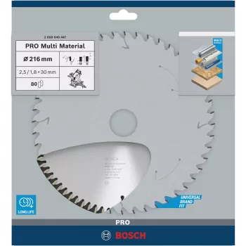 Bosch Multi Material diskiniai pjūklų peiliai