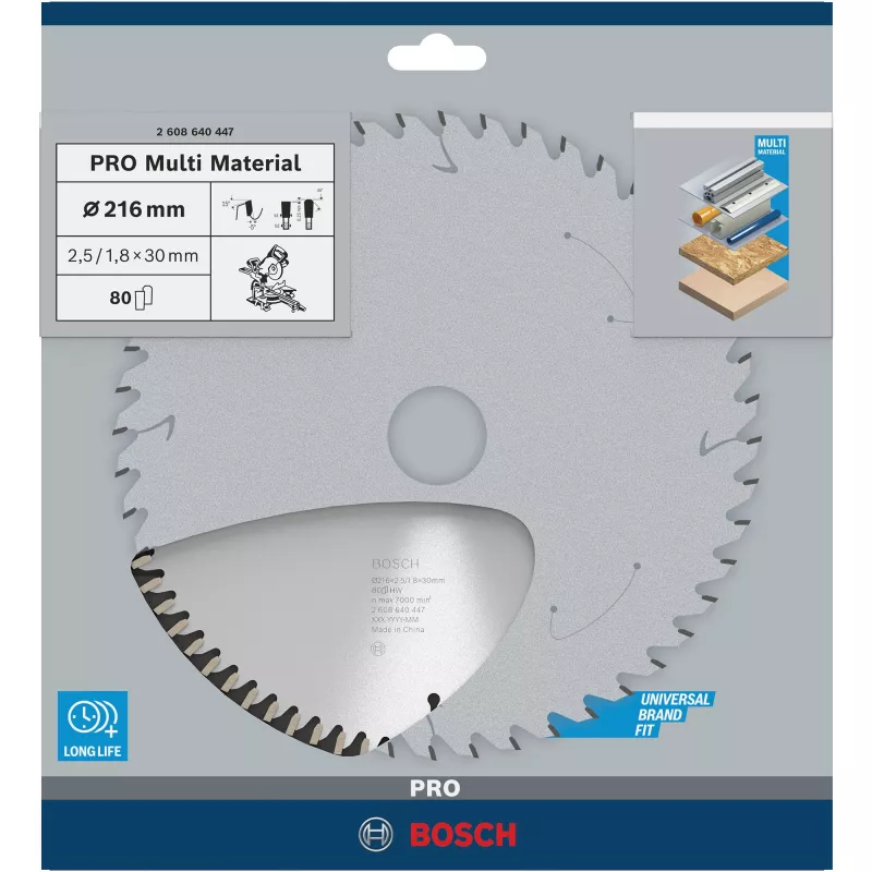 Bosch Multi Material diskiniai pjūklų peiliai