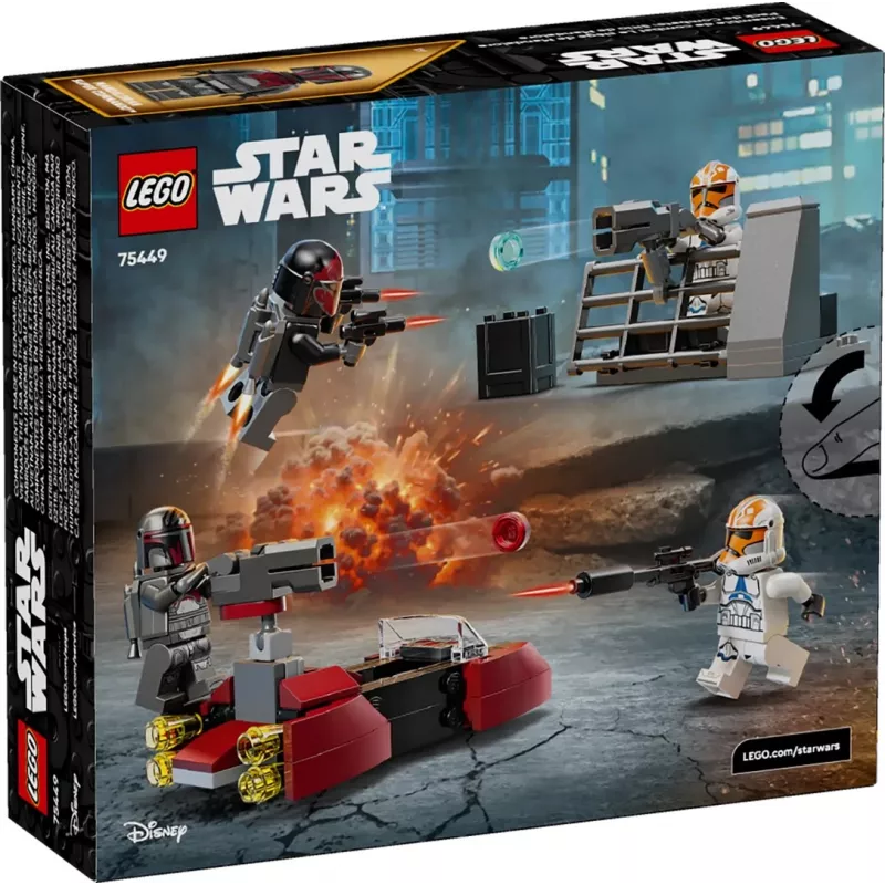 LEGO STAR WARS 75449 Mandaloro apgulties mūšio rinkinys