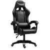 Extralink Gaming | Žaidimų kėdė | biuro, sukiojama, kaušo formos, juoda, G-524
