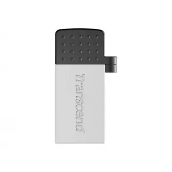 Transcend JetFlash Mobile 380 - USB atmintukas - 16GB - USB2.0 - Sidabrinis (TS16GJF380S)