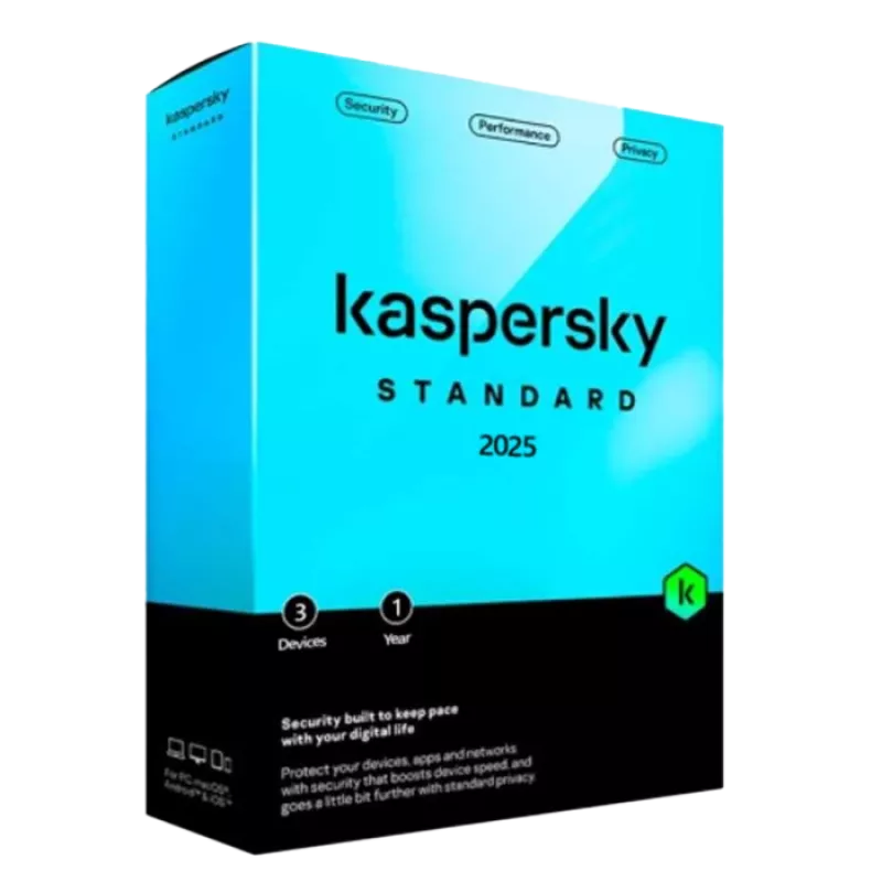 Kaspersky Standard | 3 įrenginiai | 1 metai | ES