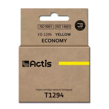 Actis KE-1294 rašalas (Epson T1294 pakaitalas; Standartinis; 15 ml; geltonas)