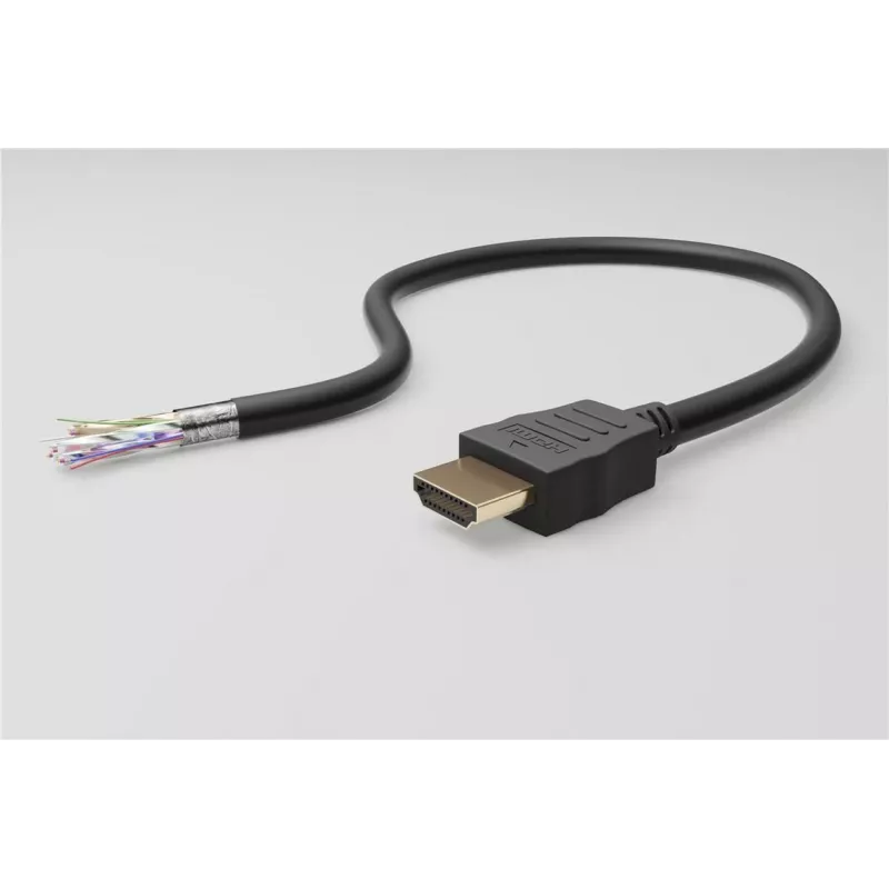 Goobay 61307 HDMI laidas 1 m HDMI A tipo (standartinis) juodas (61307)