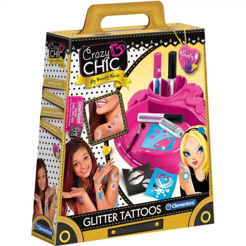 Clementoni Crazy Chic, įvairiaspalvis, 6 m., mėlyna, žalia, sidabrinė, 55 mm, 230 mm, 250 mm