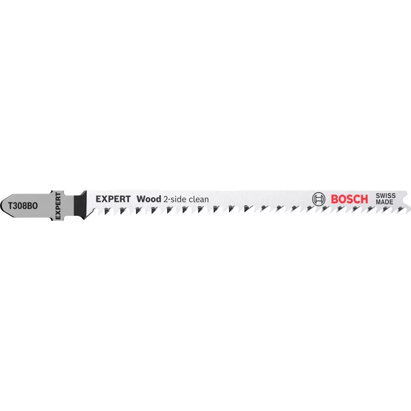 Bosch T 308 BO siaurapjūklio geležtė, didelio anglies plieno (HCS), 25 vnt.