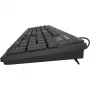 KeySonic KSK-8008U-IP klaviatūra, skirta naudojimui namuose / biure, USB, juoda