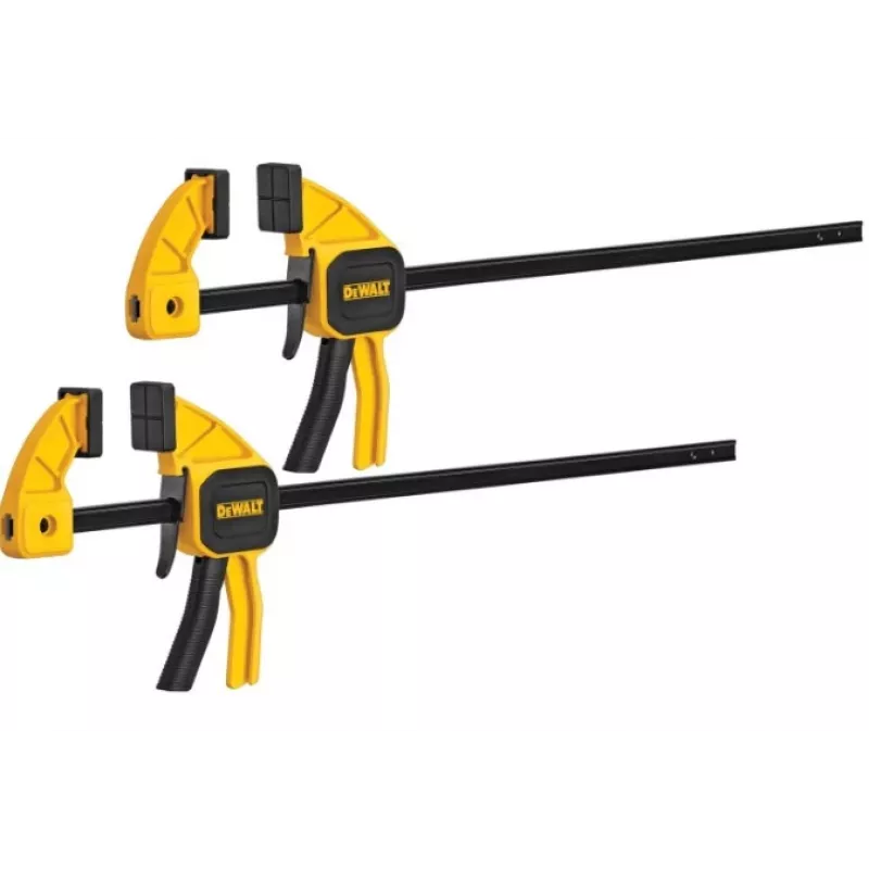 Spaustuvas DeWalt DWHT0-83158, pakuotėje 2 vnt., metalinis dirbtuvių spaustuvas