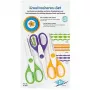 Žirklių rinkinys WEDO 77 1933 kanceliarinės/rankdarbių žirklės Universal tiesus pjūvis 160 mm, 3 vnt., įvairiaspalvės