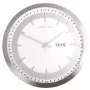 NeXtime klok 3009 Captain, Ø44 cm, Sieninis, Baltas