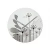 NeXtime klok 8088 Grass, Ø43 cm, Sieninis, Pilkas