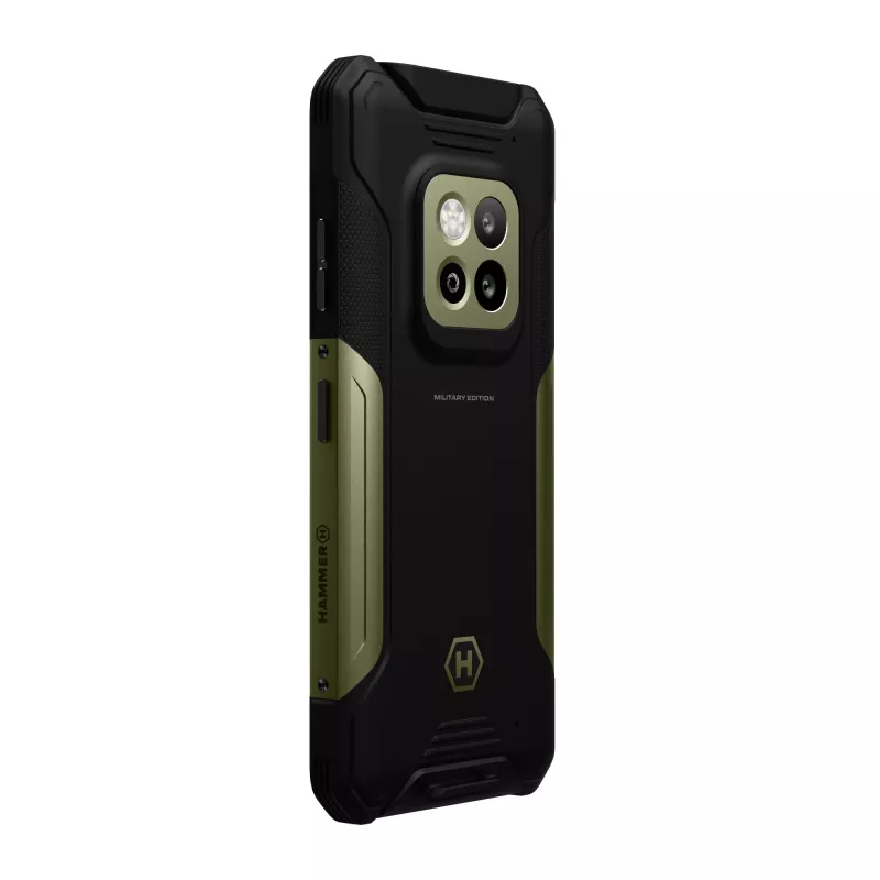 Patvarus išmanusis telefonas MYPHONE Hammer Construction 2 5G Military Edition Dual SIM vandeniui atsparus