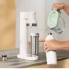 Gazuojantis butelis BRITA 1046738 gazuotiems gėrimams gaminti, nerūdijantis plienas, 650 ml, 77 mm Ø, 278 mm aukštis
