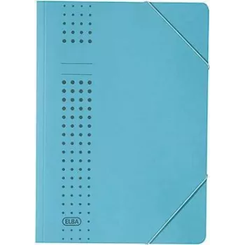 ELBA chic elastinis aplankas kartoninis, A4, Mėlynas (33470 BL) (33470 BL)
