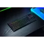 Razer JuodaWidow V4 Low-Profile Tenkeyless HyperSpeed klaviatūra, skirta žaidimams, USB, RF belaidė, Bluetooth, QWERTY, US International, juoda