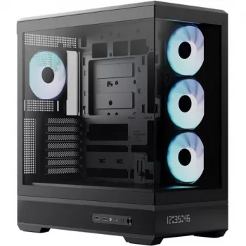 Kompiuterio korpusas AeroCool Geh Midi P500B-Digi Juoda