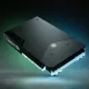 GPU vandens blokas ek water blocks EK-Quantum Vector³ FE RTX 5090 — Akrilo viršus