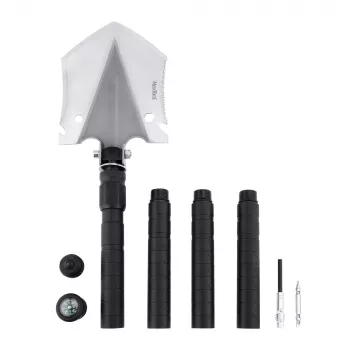 Daugiafunkcis nešiojamas kastuvas Nextool NE0114, nerūdijantis plienas, 1000 mm ilgis, 158 mm plotis, 1,46 kg
