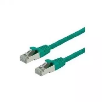 VALUE S/FTP-(PiMF-)komutacinis kabelis Cat.6, LSOH, Green, 0,5m (21.99.1223)