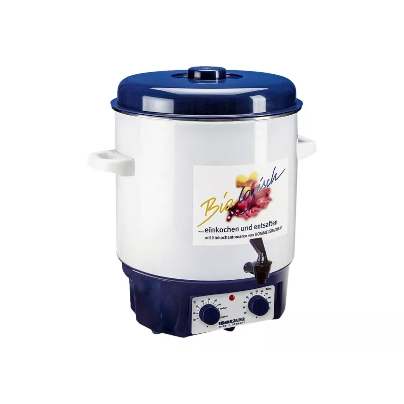 karšto vyno ir konservavimo viryklė KA 1804 (balta / mėlyna, 1 800 W, 27 l)